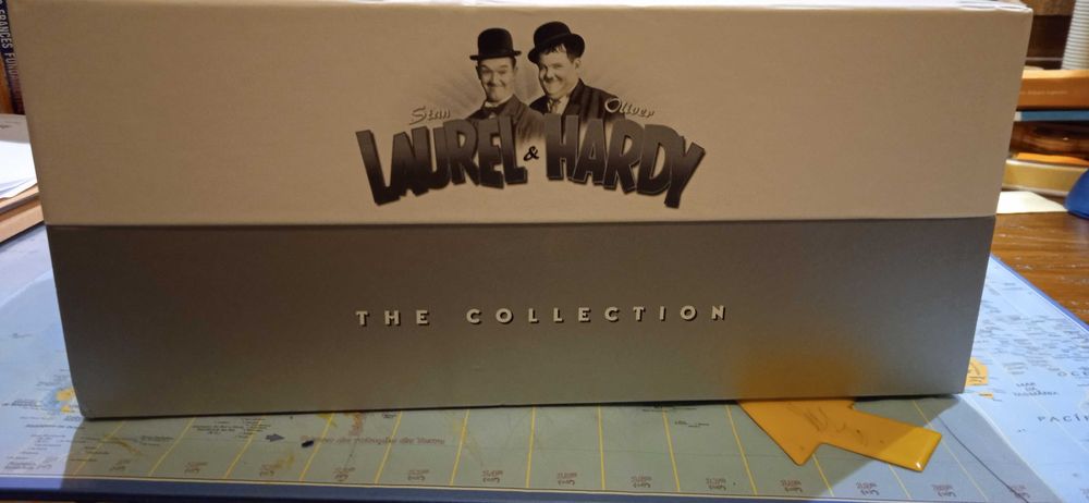Coleção de DVD's Laurel & Hardy
