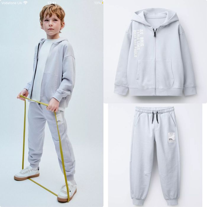 Спортивний костюм на хлопчика zara ріст від 120 до 168