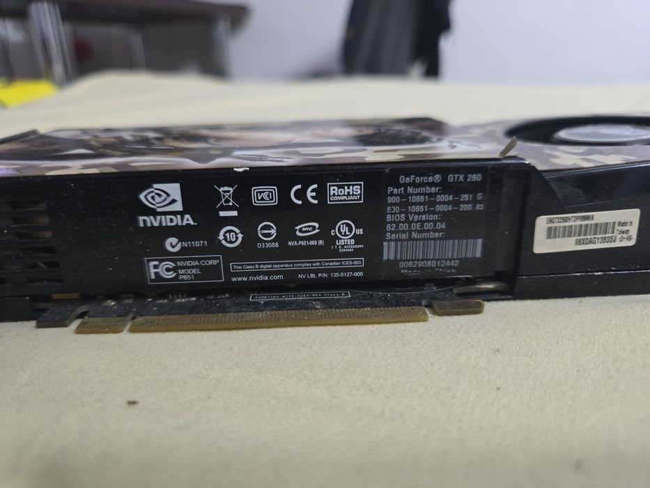 Відеокарта GeForce GTX 260

GTX 260