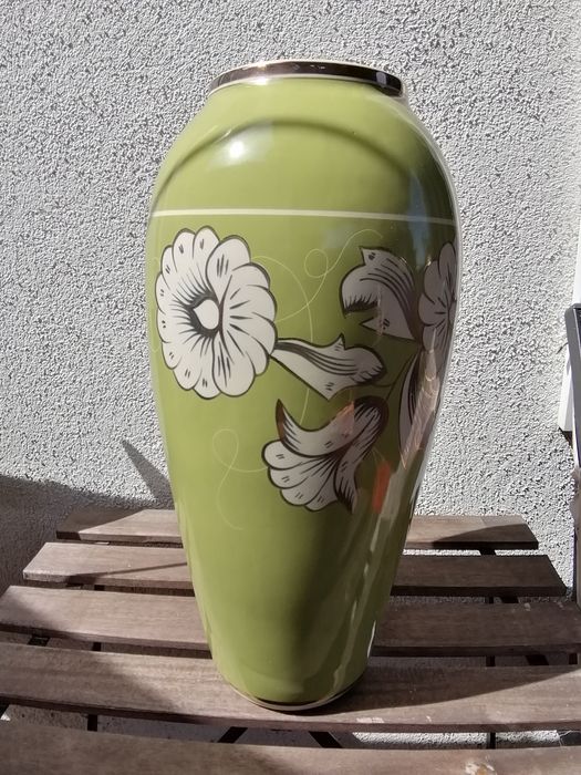 Wazon porcelanowy PRL,duży