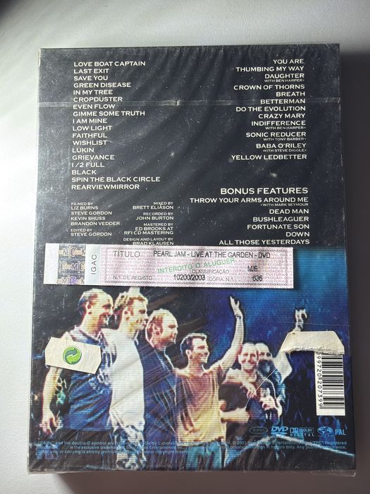 Pearl Jam - Live at the Garden (DVD Duplo) | NOVO / SELADO