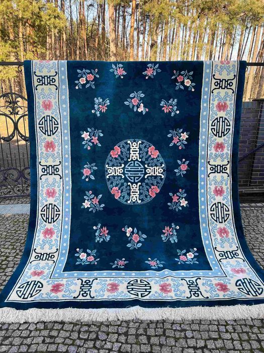 Chiński ręcznie tkany kaszmirowy dywan 380x250 galeria 14 tys