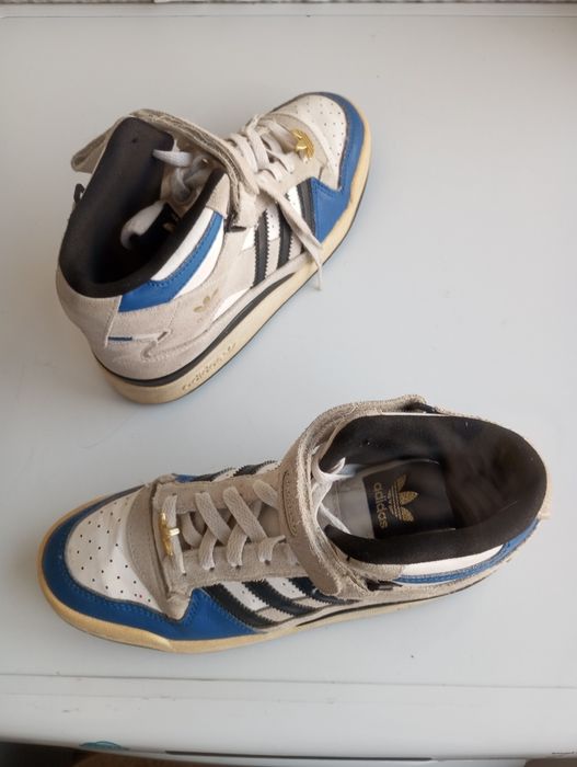 Adidas Forum Mid Cloud White / Royal Blue / Cloud White 38