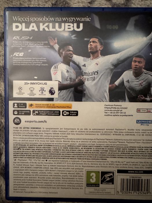 FC 25 EA Sports na konsole PS5