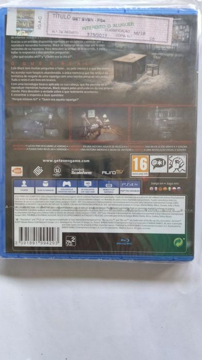 Get Even ps4 Novo/Lacrado