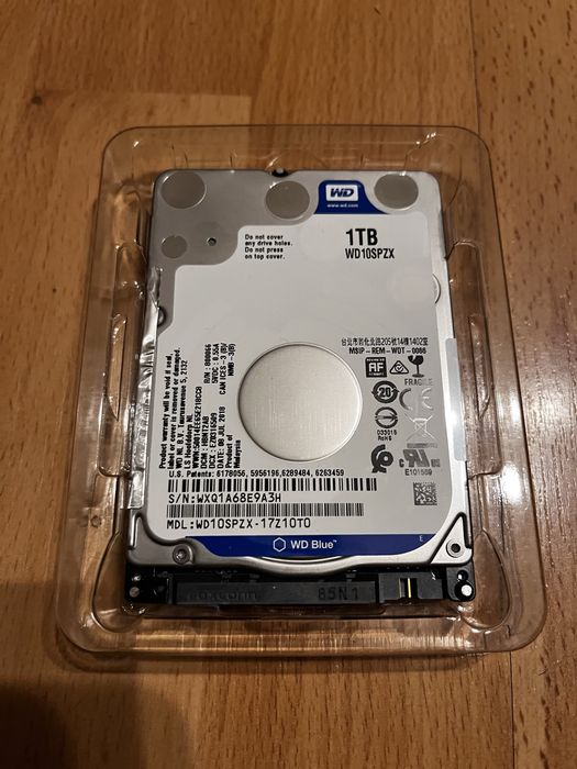 Dysk WD Blue 1 TB (WD10SPZX) 2.5”