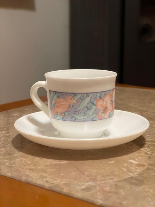 Peças de louça antigas