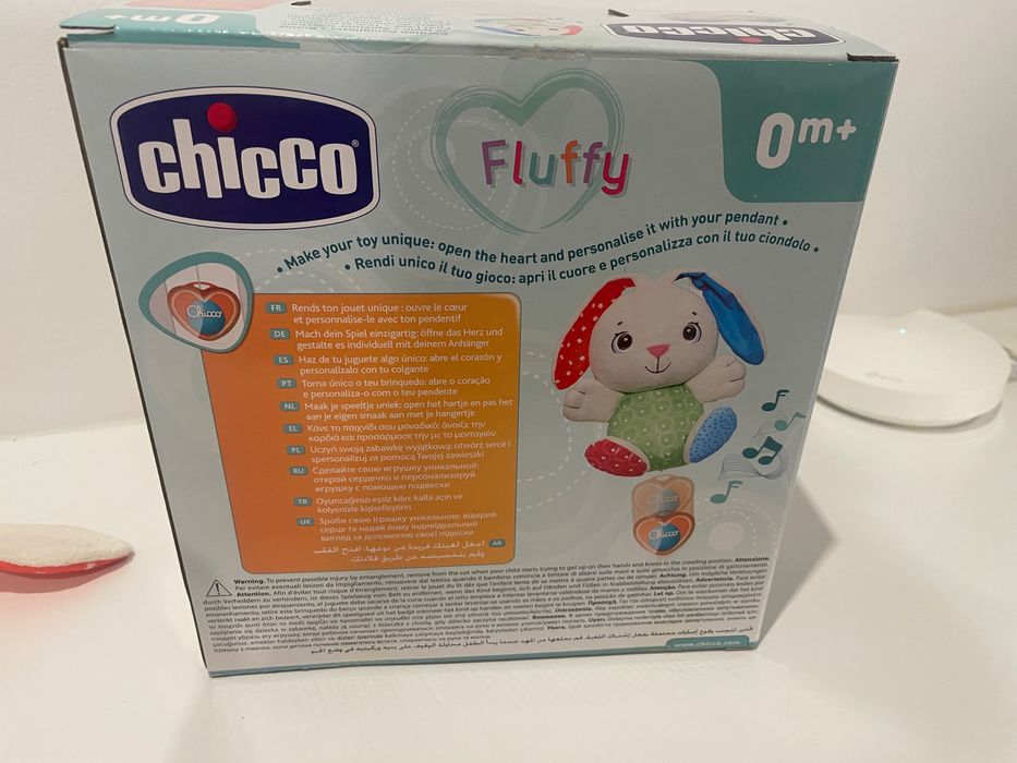 Chicco Fluffy - caixa de musica +0m
