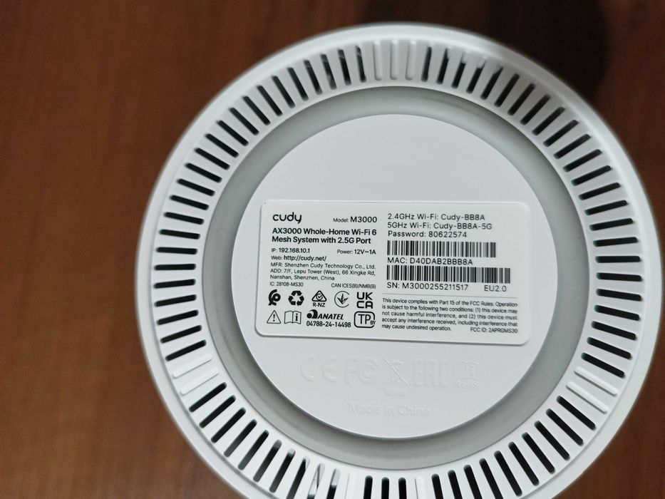 Router Cudy ax3000 mesh