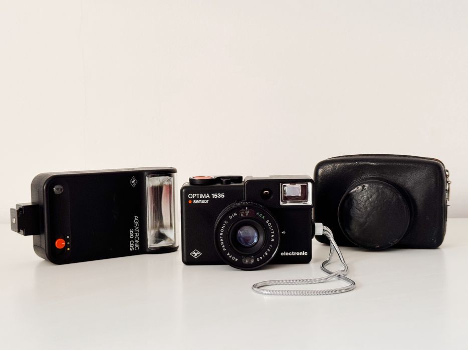AGFA Optima 1535 Sensor + lampa AGFATRONIC 320 CBS + etui