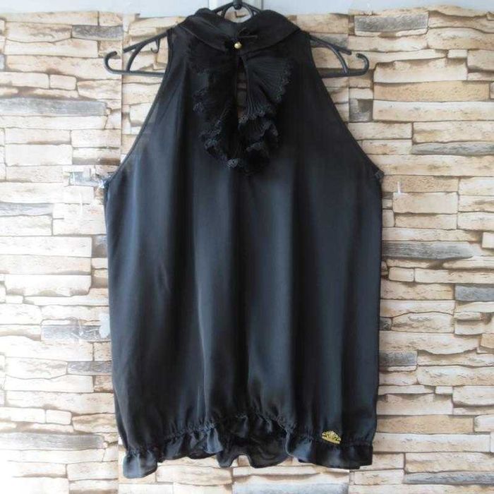 Нарядна блуза  Чорна блуза розмір 44-46