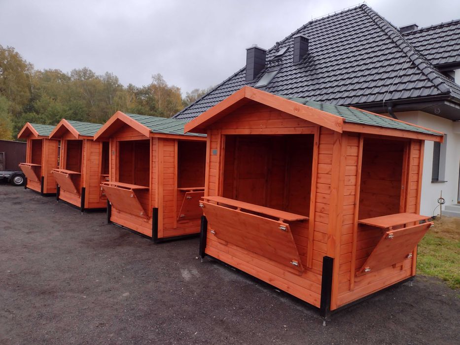 domek handlowy kiosk stragan stalowa rama