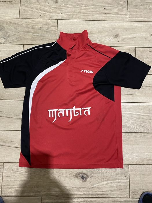 Фірмова футболка stiga з принтом М