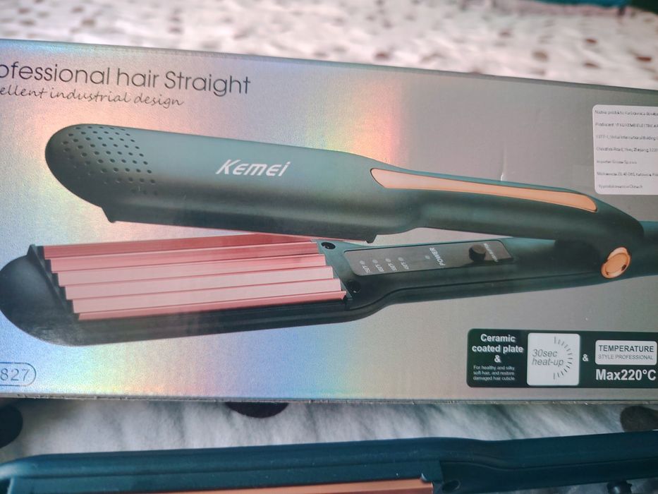 Karbownica do włosów Kemei