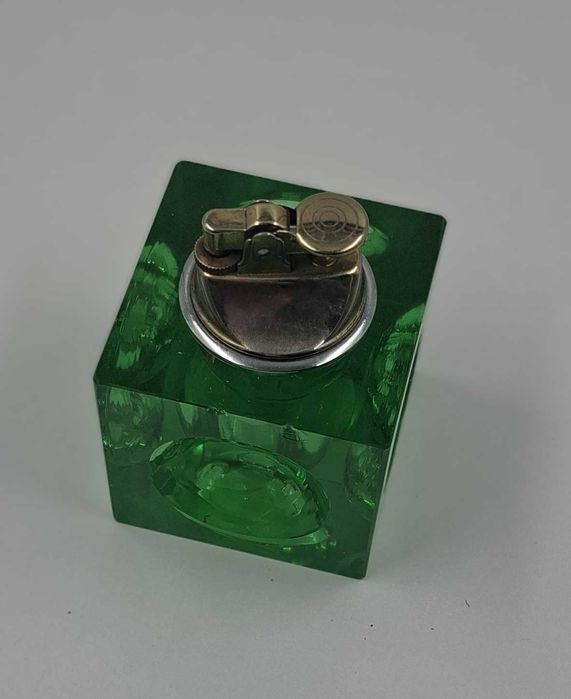 Zapalniczka stołowa kryształowa Retro / Nowy Lombard / TG