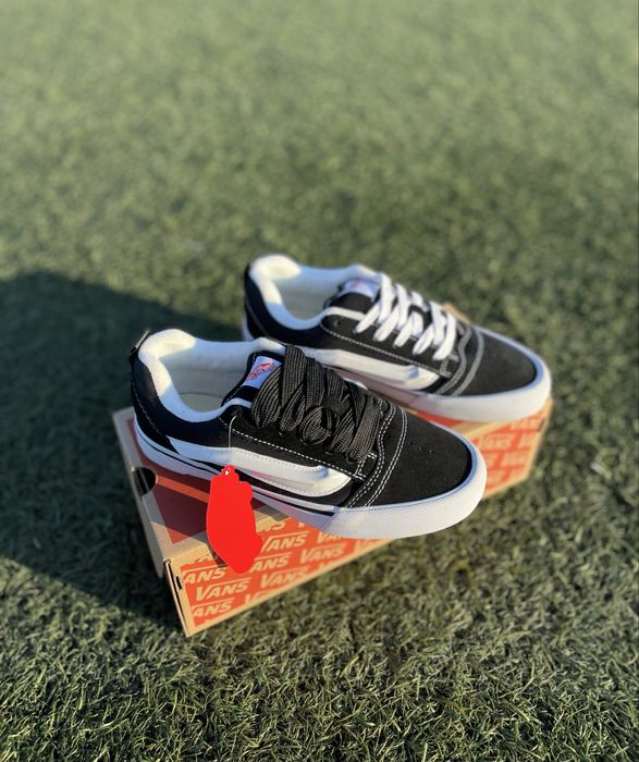 ‼️Кеди Vans Skool Black 36-45 у Чорно-білому кольорі