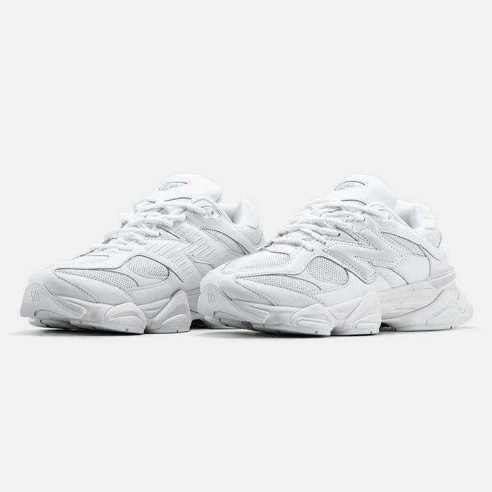 Мужские кроссовки New Balance 9060 Premium White. 40-45