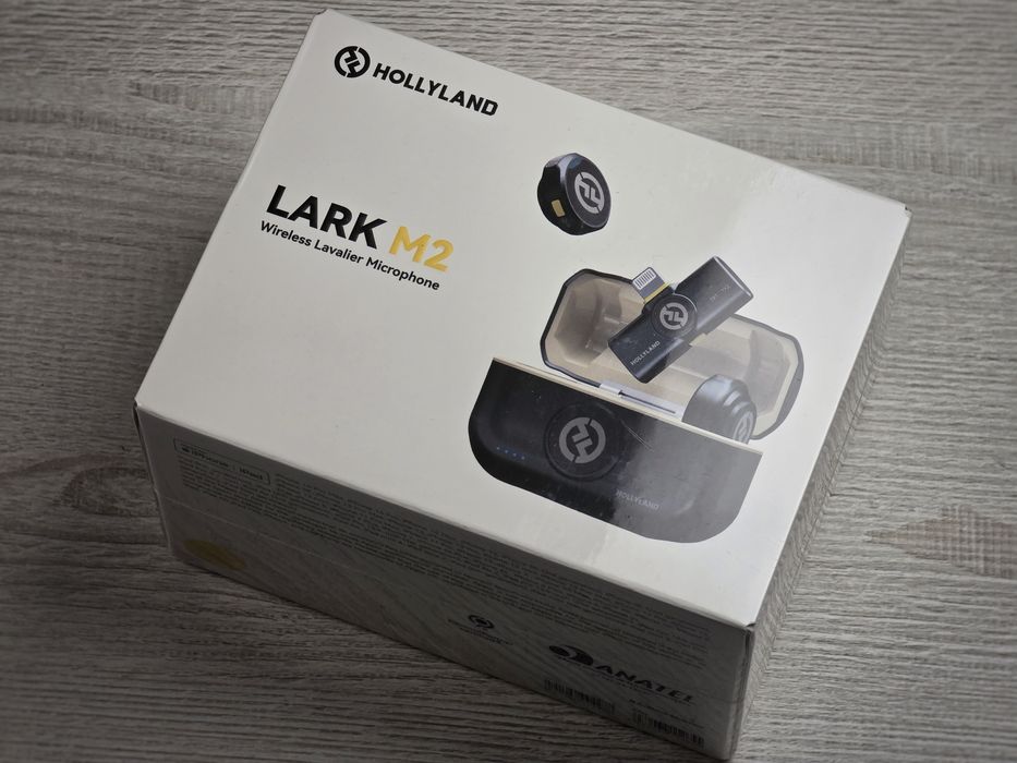 Радіосистема Hollyland Lark M2 Duo with Lighting Plug для iPhone/iPad