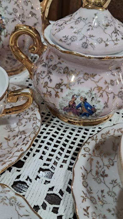 Serviço de chá antigo