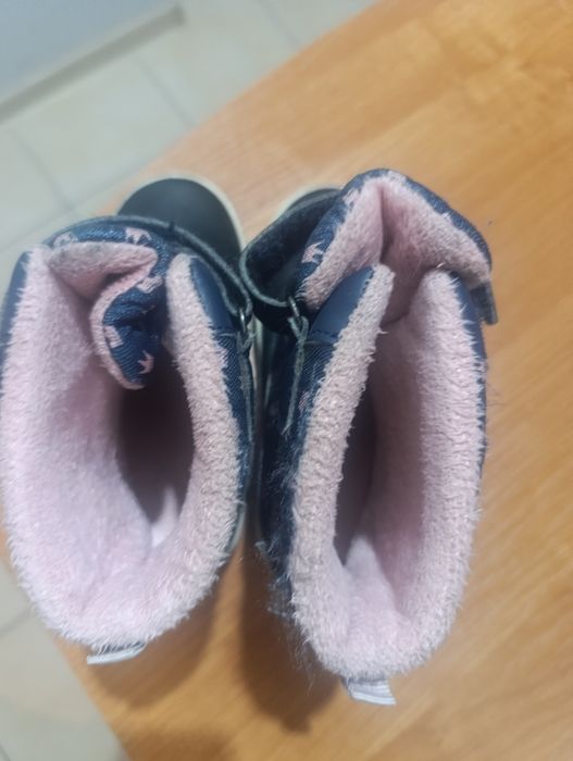 Buty zimowe dziewczęce śniegowce r 26