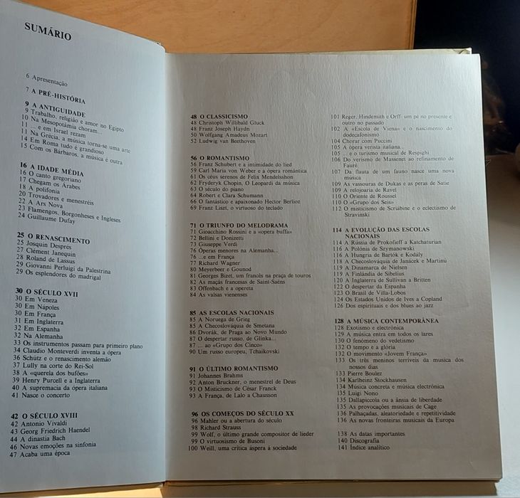 História da Música em Banda Desenhada (1ª edição, 1982)