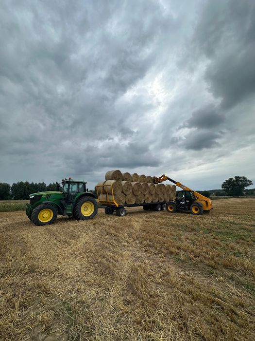 Słoma jęczmienna i żytnia bale 240kg zamiana