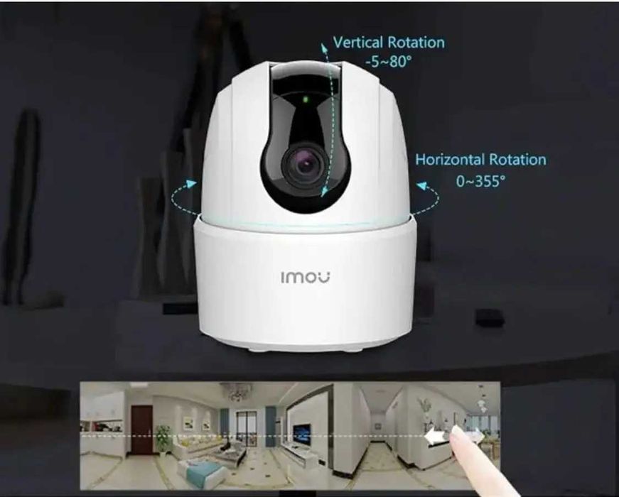 IMOU Ranger 2C 5MP Внутренняя Wi-Fi  Камера С 360°