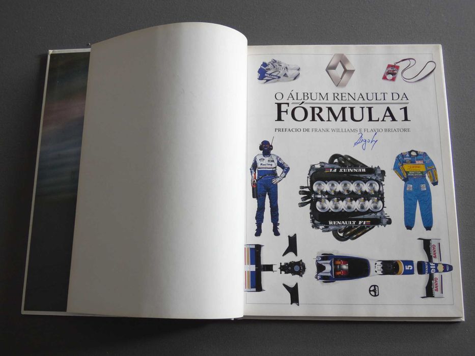 Livro O Álbum Renault da Fórmula 1
