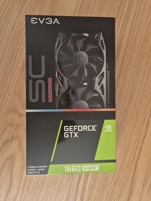 EVGA Geforce GTX 1660 Super SC Ultra nowa karta graficzna