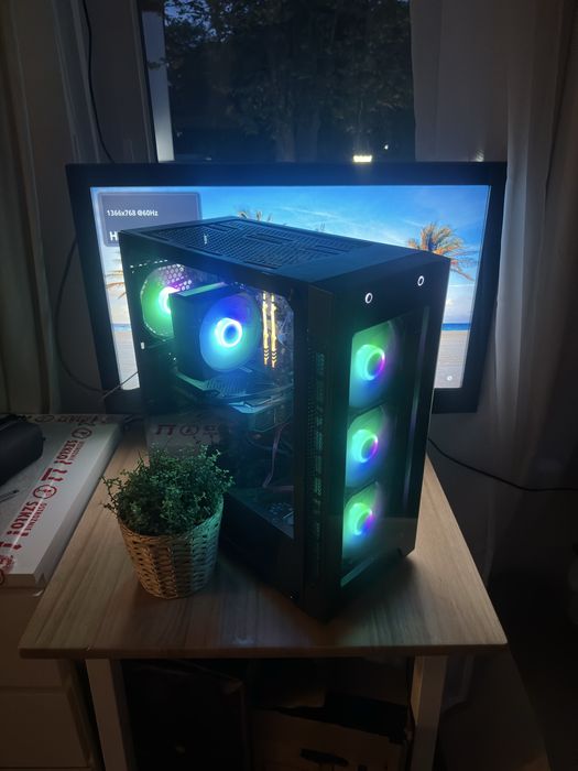 KOMPUTER gamingowy OKAZJA | RTX 5060OC | R5 5600 | 512SSD
