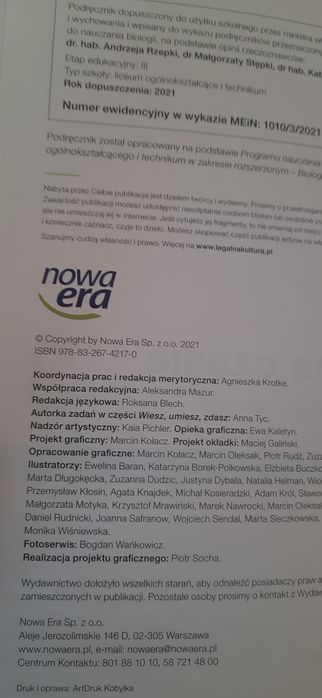 Biologia na czasie 3