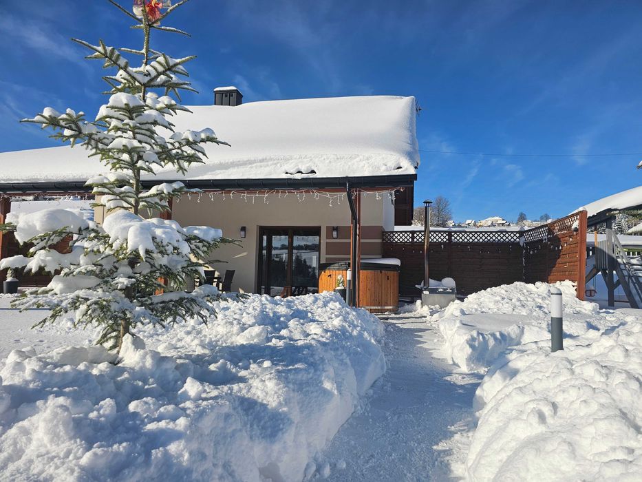 Dwa domki z prywatnym jacuzii- góry,  Beskid Śląski