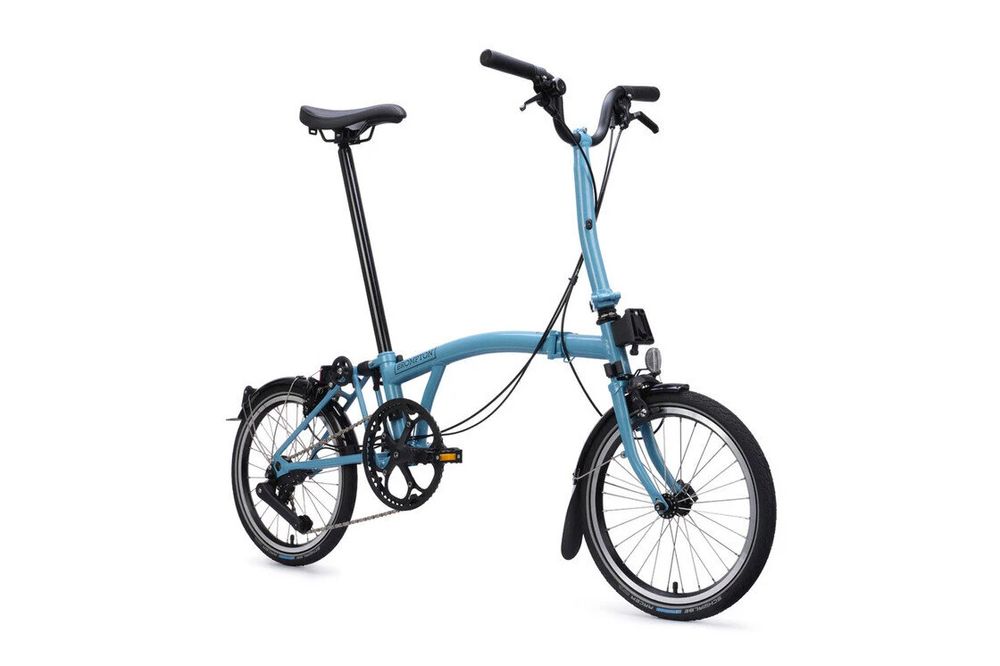 Rower składany Brompton C-Line 4s Cloud Metallic