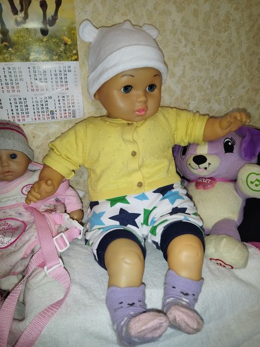 Большой пупс 62см