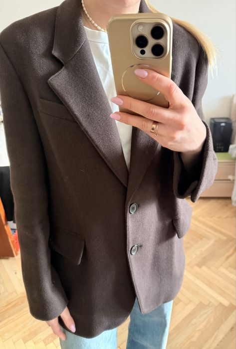 Вовняний жакет /пальто від Zara