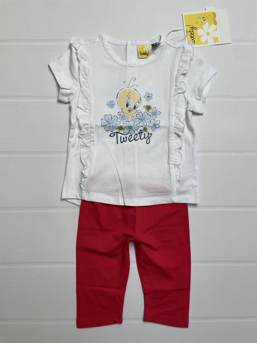 80 Original Marines 12 mies. Tweety komplet koszulka + legginsy zestaw