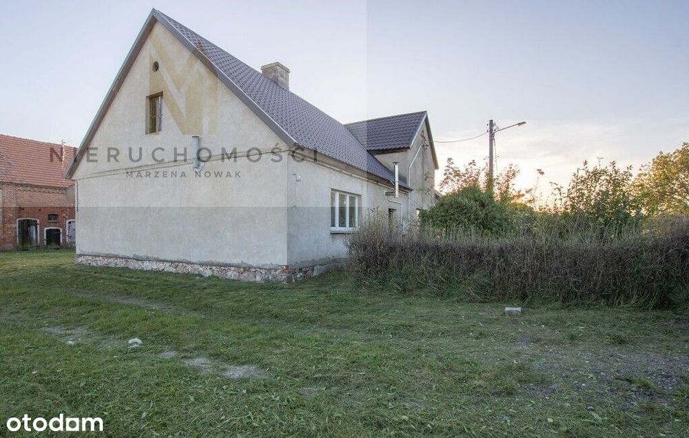 Dom, stodoła, działka 1390 m2, Boraszyce Wielkie