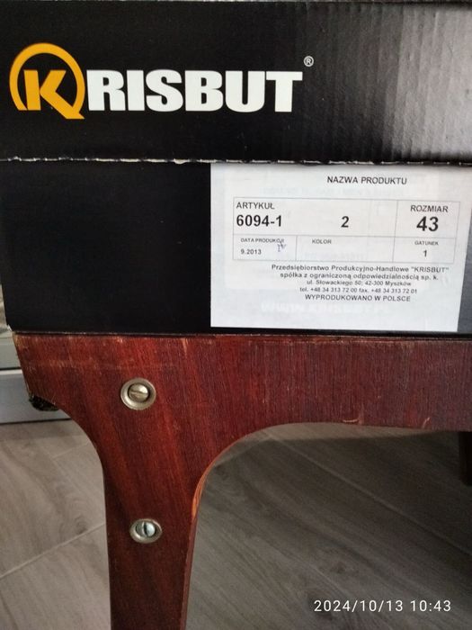 Зимові ботінки черевики Krisbut 43р