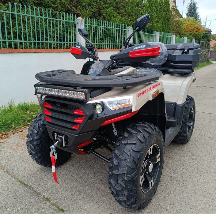 Wielki QUAD ASIX CHALLENGER 300 Homologacja Wyciągarka RatyDOWÓZGRATIS