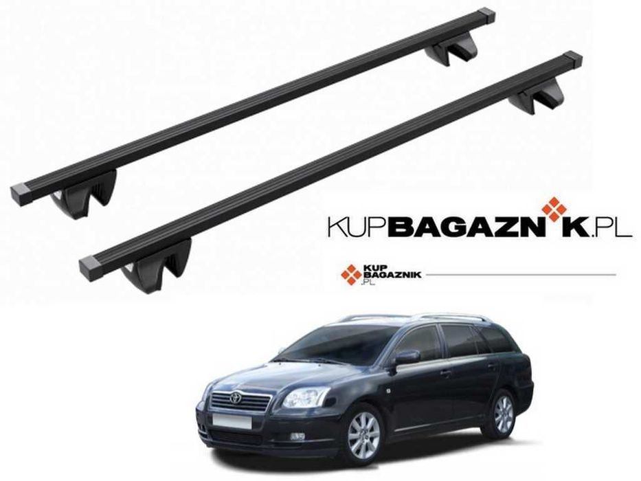 Bagażnik Dachowy TOYOTA Avensis T25 Kombi 2003 do 2008 belki Relingi