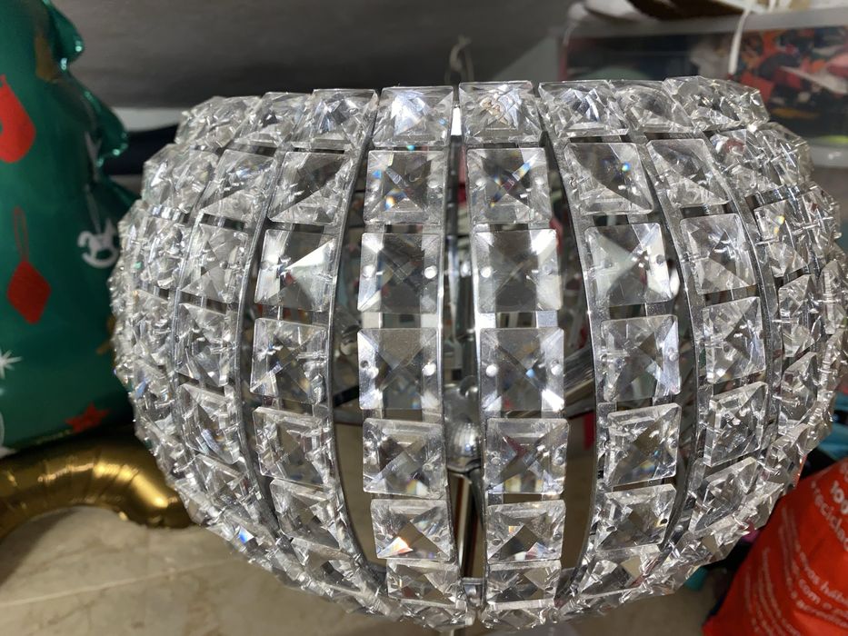 Candeeiro em cristal