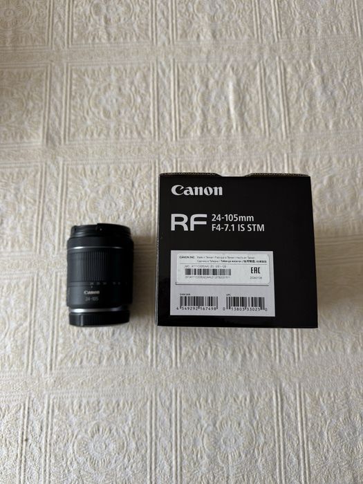Objetiva Canon RF 24-105mm f/4-7.1 IS STM - Muito Versátil