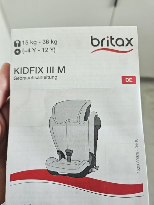 Fotelik  samochodowy 15-36 kg, Römer Kidfix 3, isofix