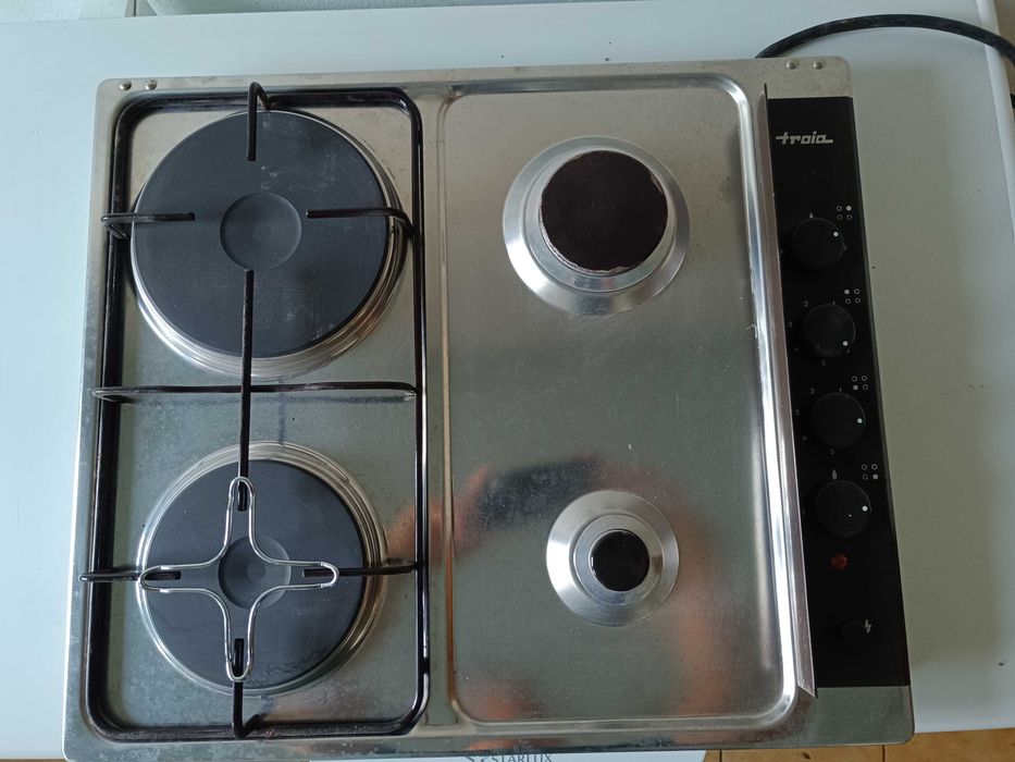 Placa marca Troia, nunca usada. Era apenas de exposição.