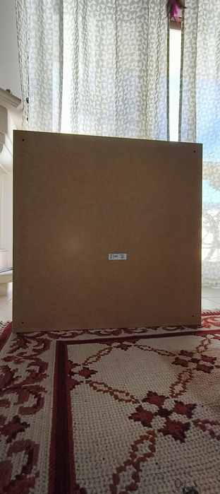 Mesa de apoio branca. IKEA: LACK
Mesa de apoio, branco, 55x55 cm