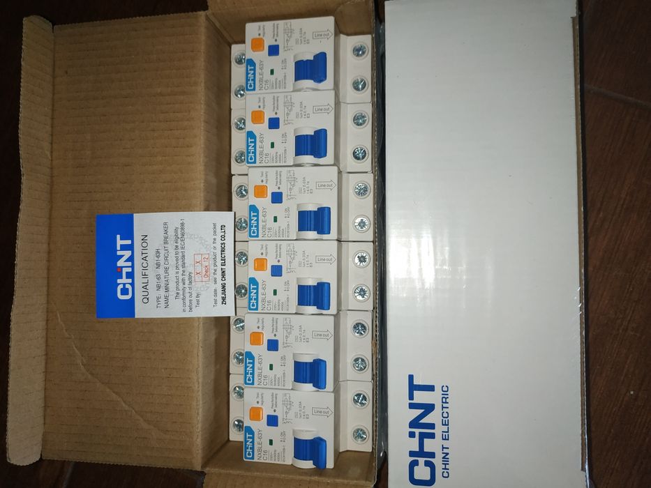 Диффавтомат.УЗО.ПЗВ.CHINT.