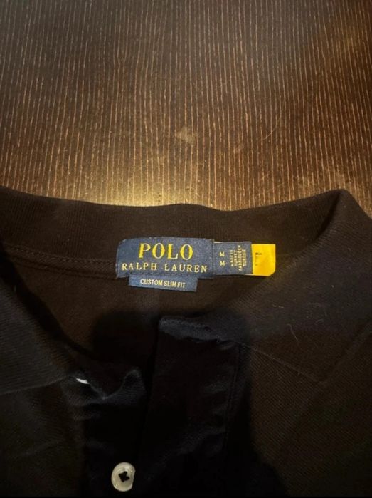 Polo Ralph Lauren Negro Custom Slim fit M