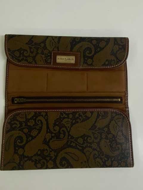 Carteira documentos e cartões Pierre Balmain (marca de luxo) - Nova