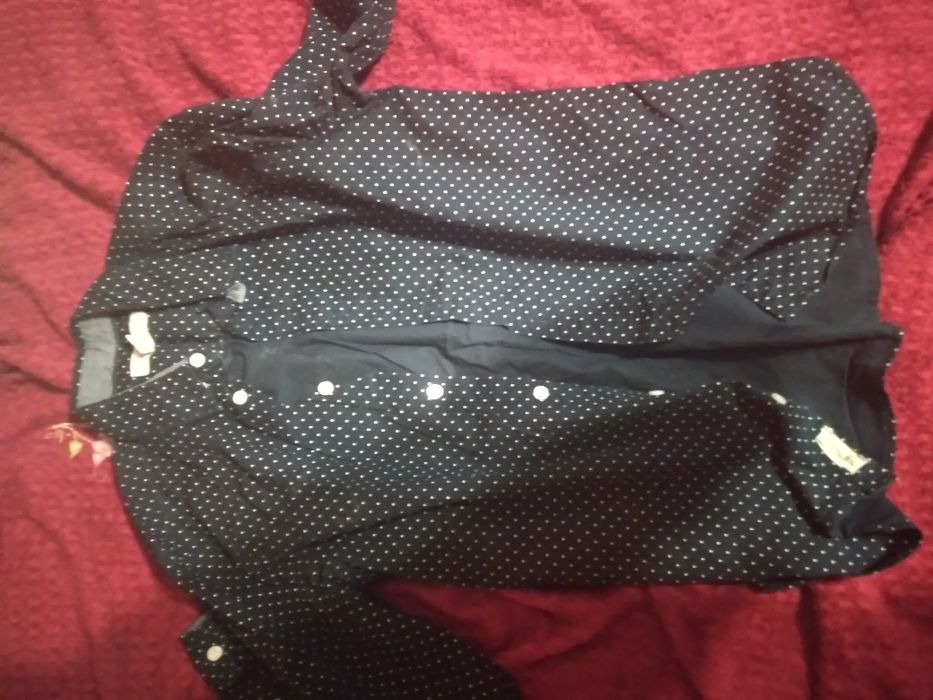 Рубашка в клетку casual, размер XS