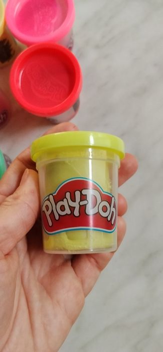 Набір 16 шт різнокольорового пластиліну Play-Doh